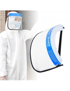 PU469 PVC Transparent Anti-Saliva Protection Face Shield Kitchen Oil Splashing Face Guard